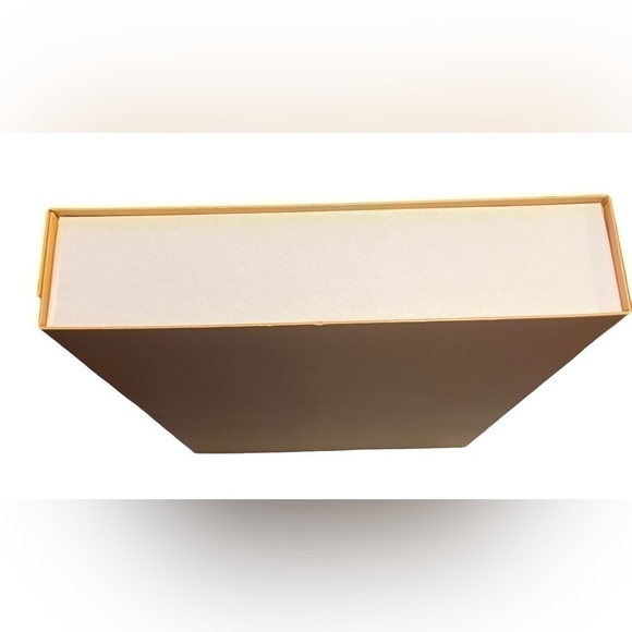 Authentic Louis Vuitton Gift/Storage Box Magnetic Closure in Imperial Saffron - Picture 2 of 16